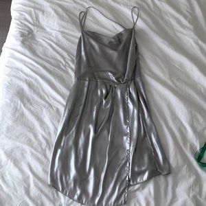 H&M satin mom dress